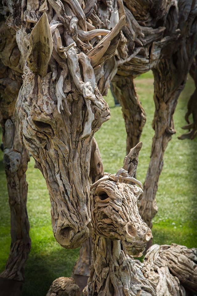 credit - James Doran-Webb driftwood sculptor